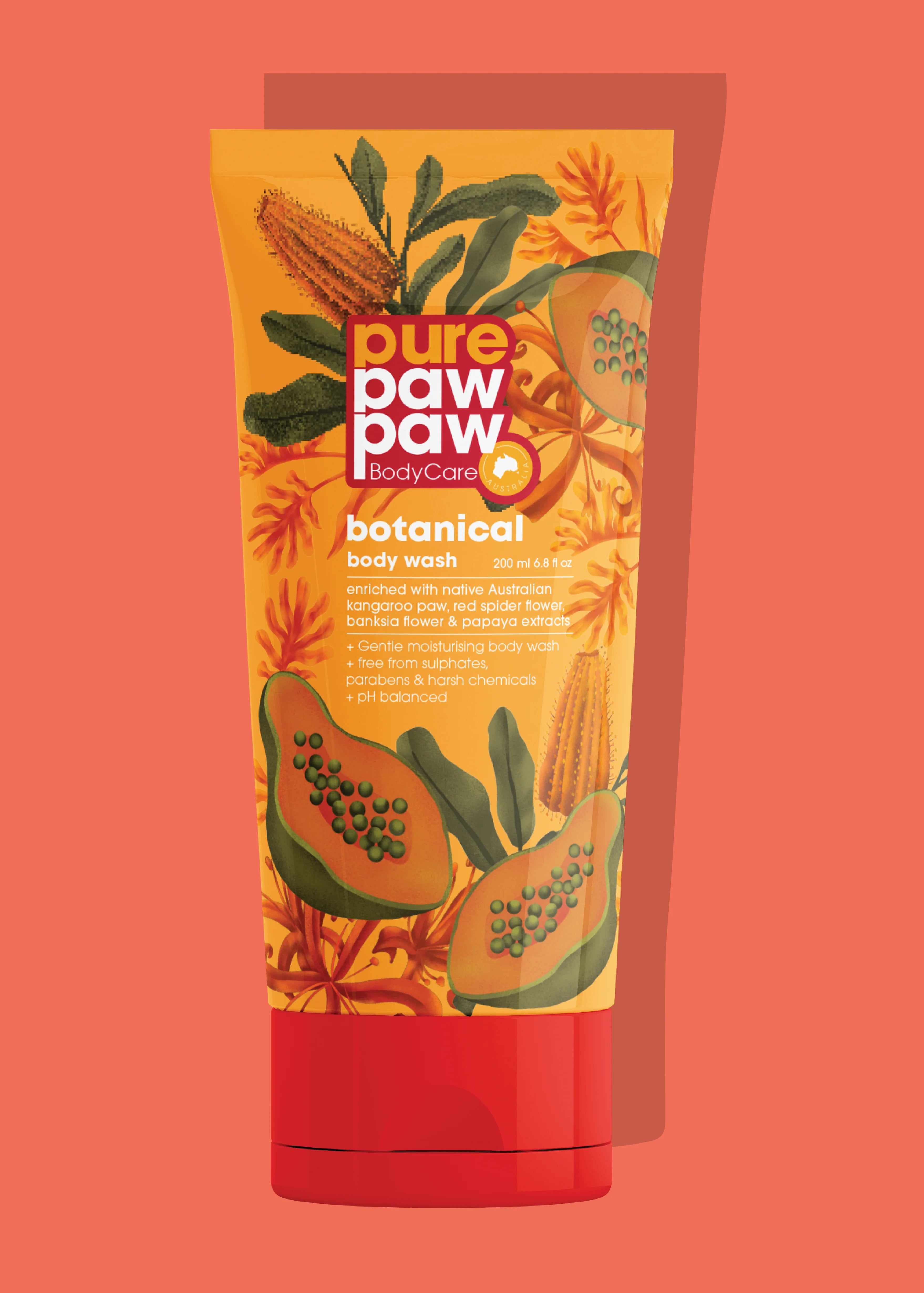 botanical body wash made in australia