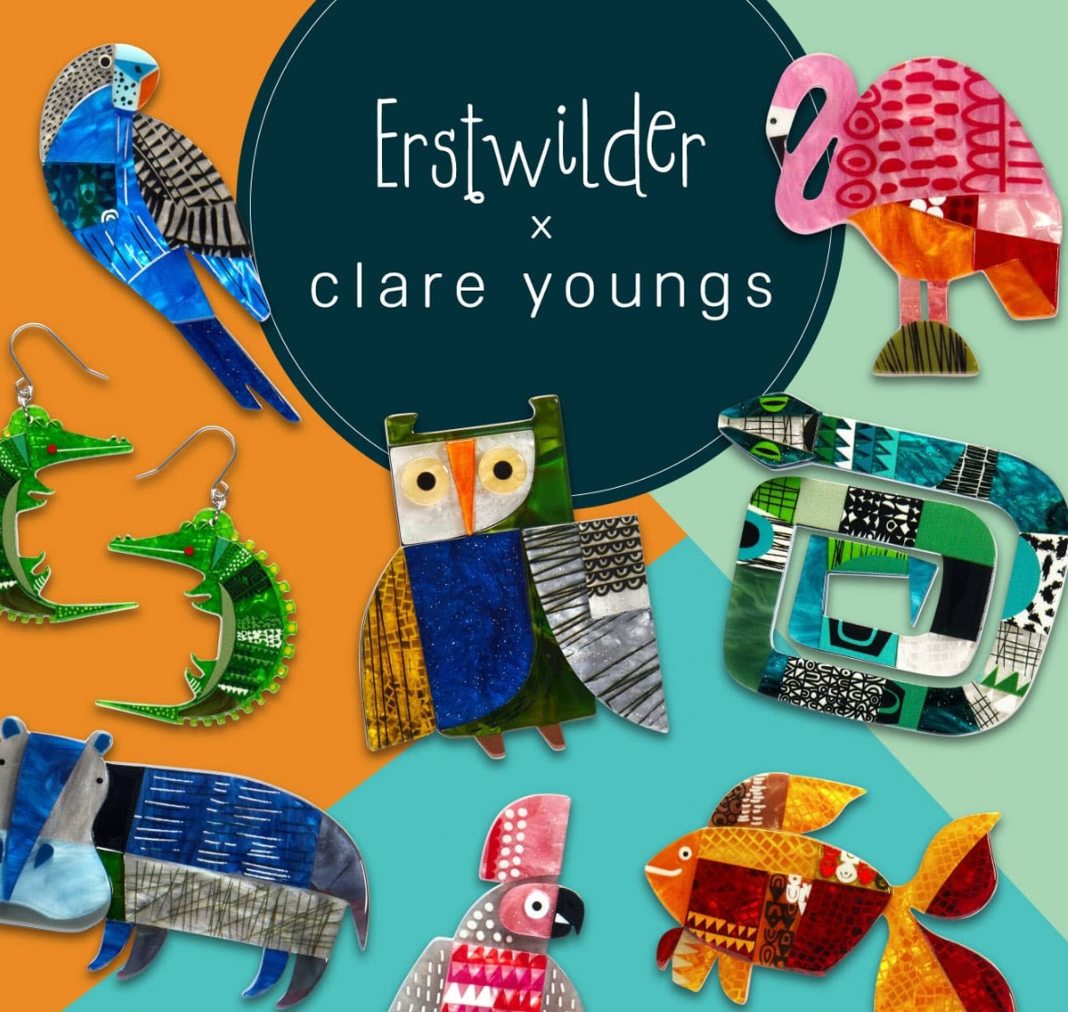 Erstwilder - Brooches