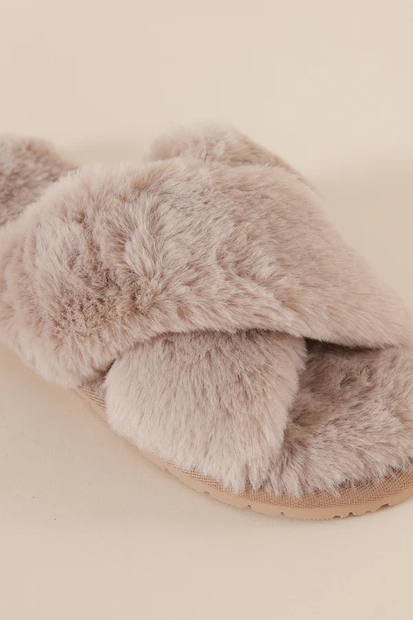 Milan Slipper - taupe