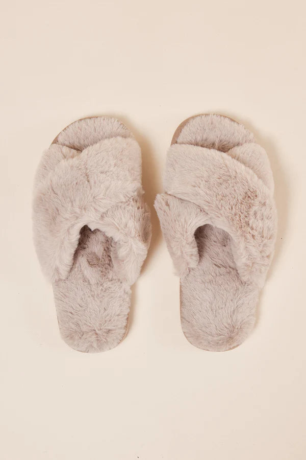 Milan Slipper - taupe