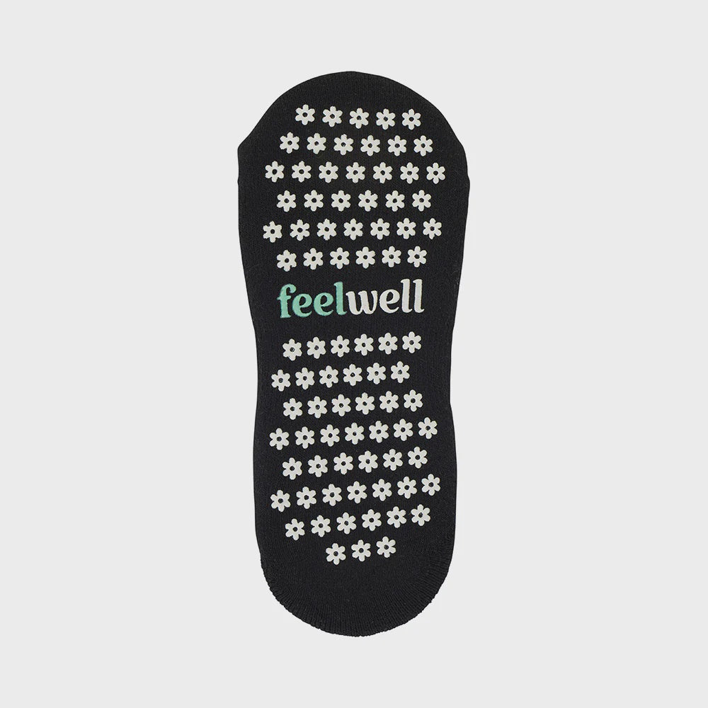 FEEL WELL - PILATES SOCK BLACK