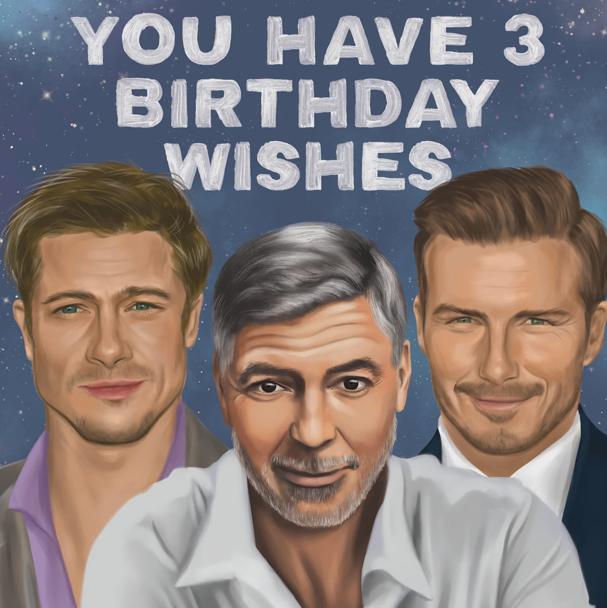 3 Wishes - Greeting Card