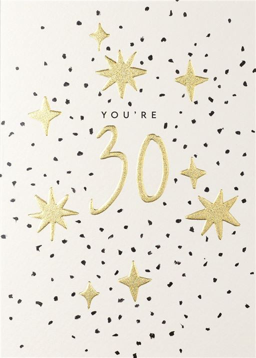 You&#39;re 30 - Greeting Card