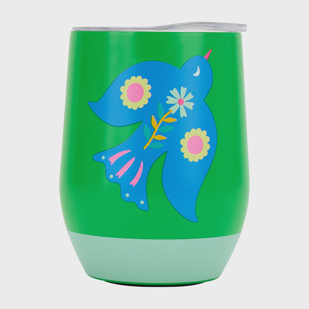 DRINK TUMBLER STAINLESS - FIESTA BIRD