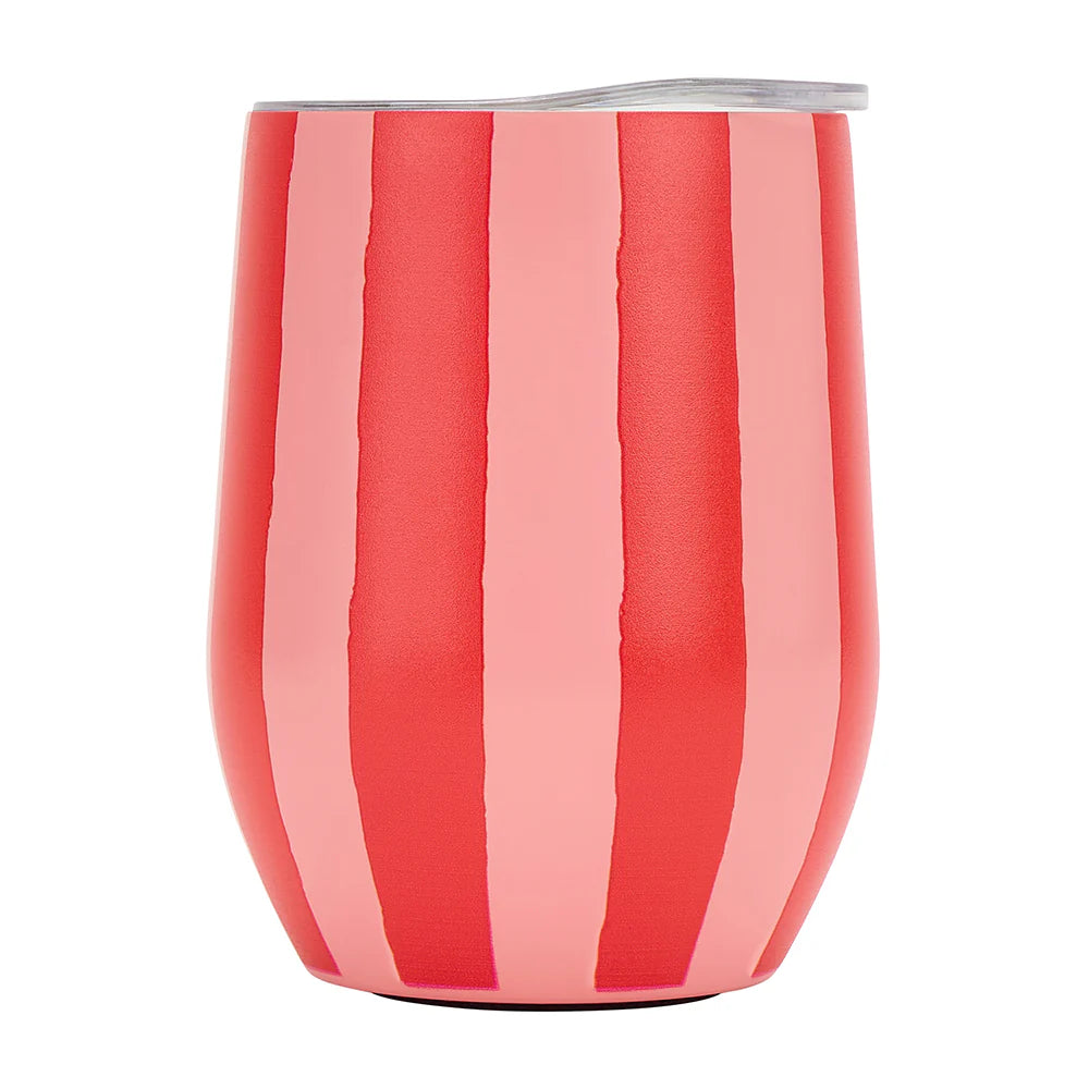 DRINK TUMBLER STAINLESS - RED STRIPE
