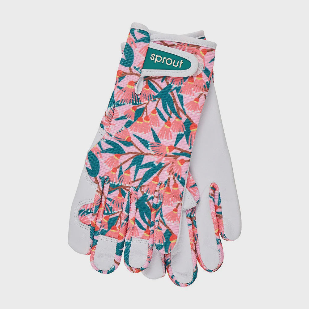 SPROUT GOATSKIN GLOVES - BLOSSOM BRANCHES