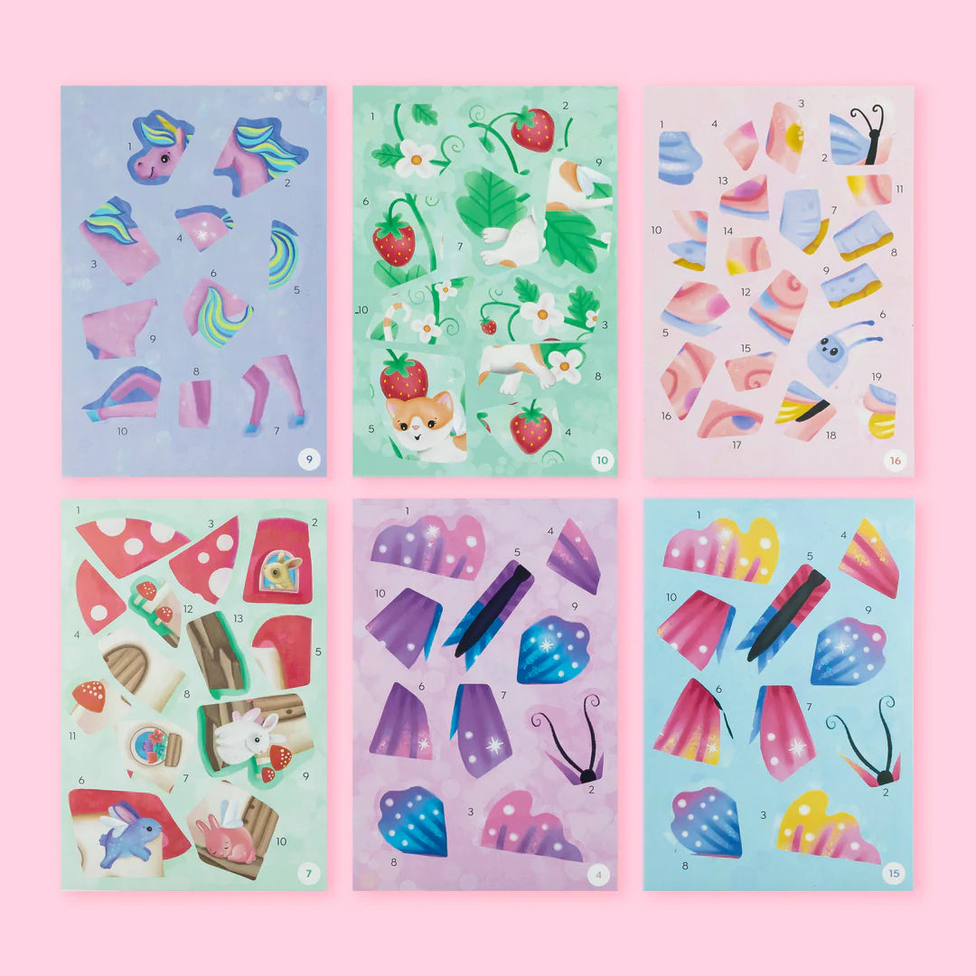 Sticker by Numbers - Magical Garden
