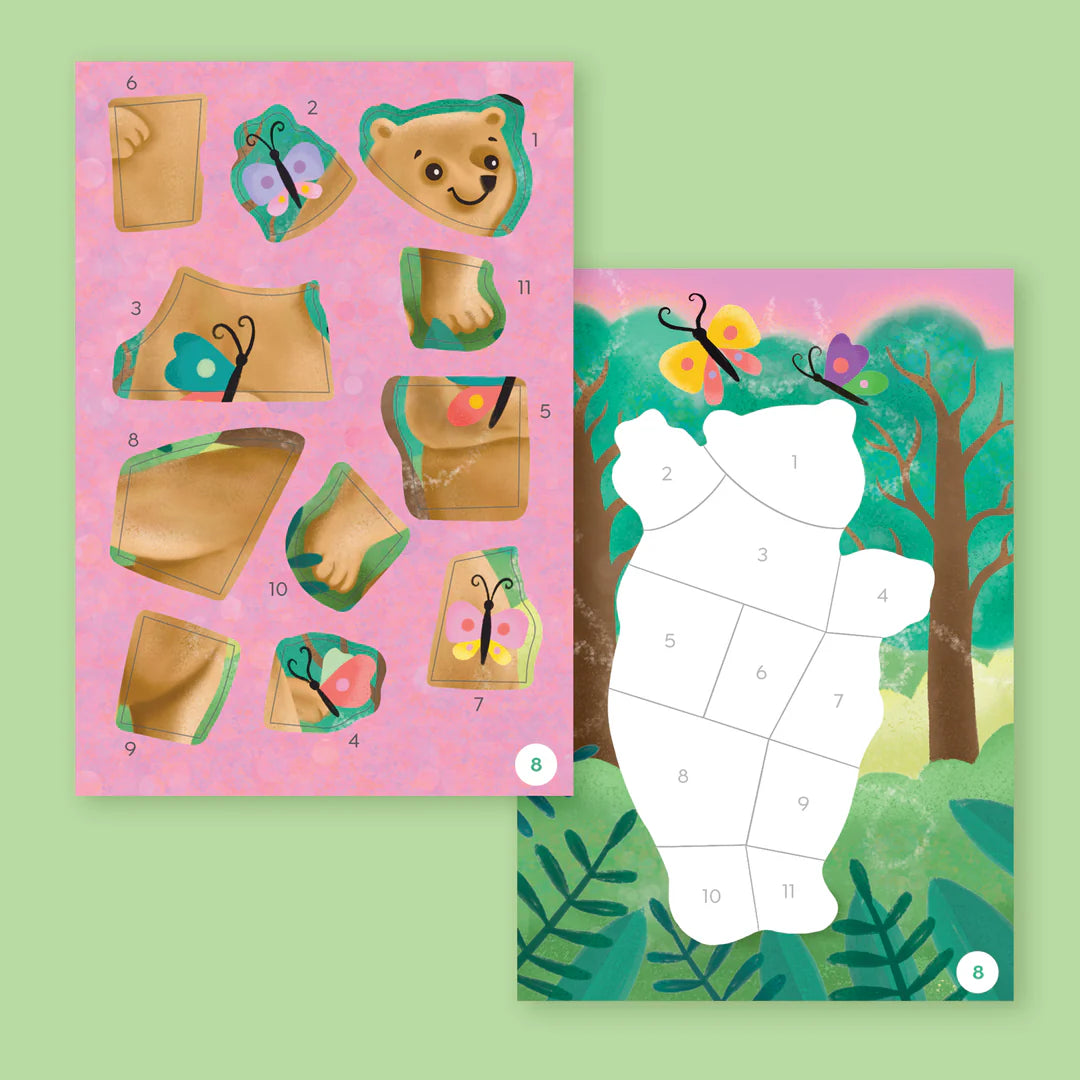 Sticker by Numbers - Magical Garden
