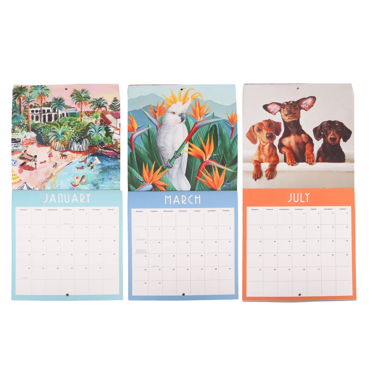 2026 Artists Calendar