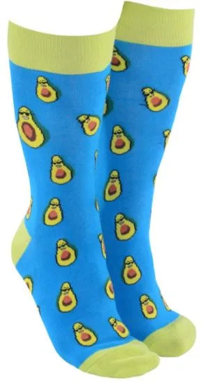 SOCK SOCIETY COOL AVOCADO