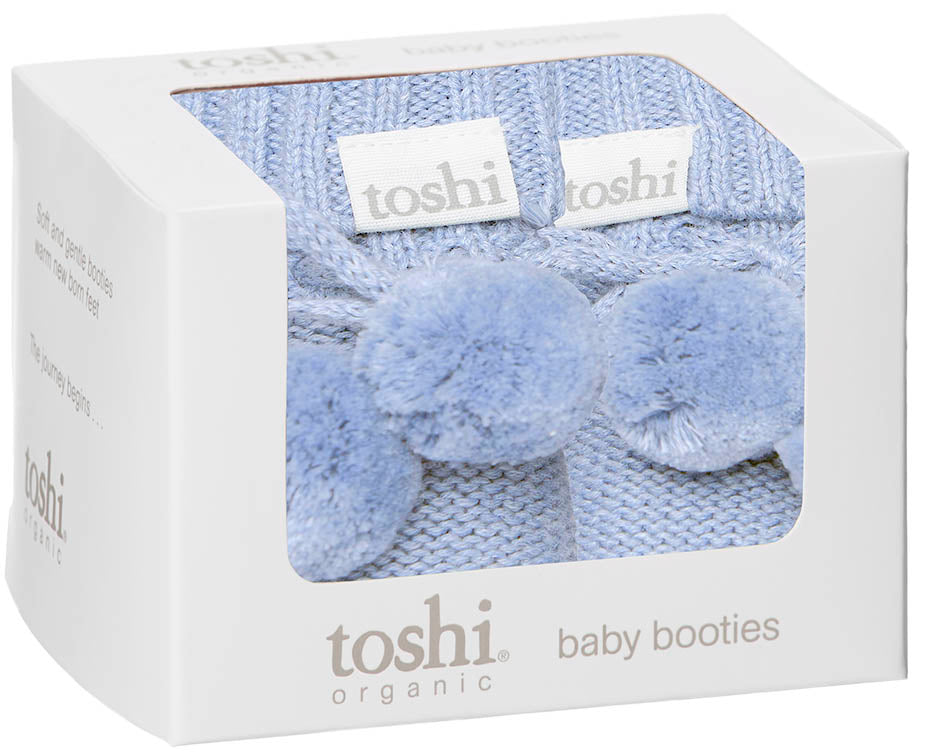 Organic Booties Toshi Marley - Newborn 000