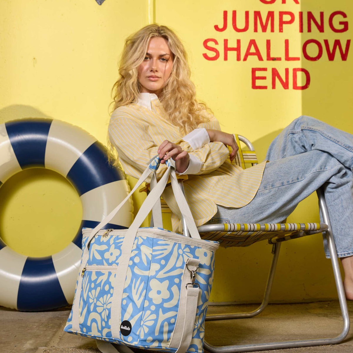 Cooler Bag - Butter Blue