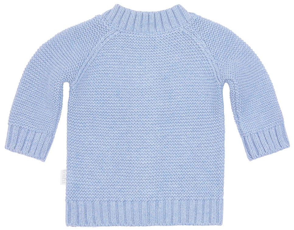 Organic Cardigan Andy - Seabreeze