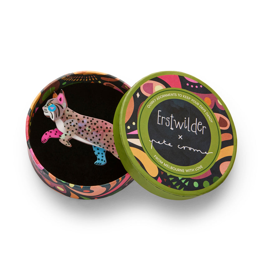 The Bohemian Bobcat Brooch
