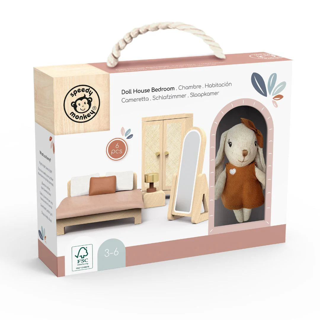 Dolls House Bedroom Furniture Set