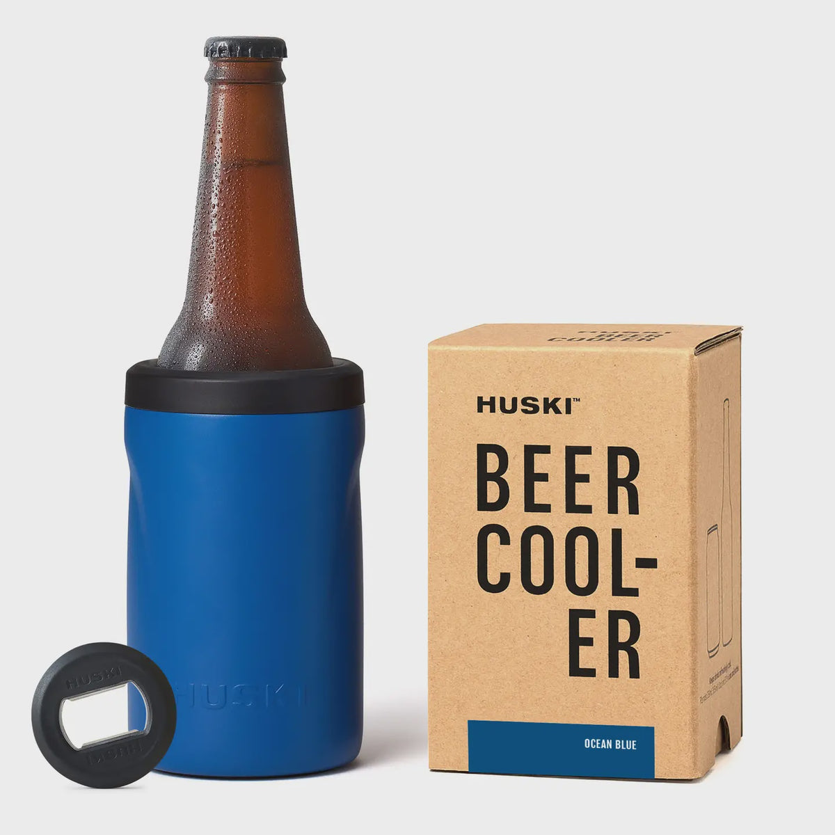 Huski Beer Cooler - Ocean Blue