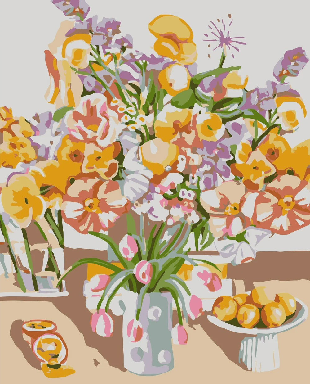 Birthday Flowers (Mini) - Paint by Numbers