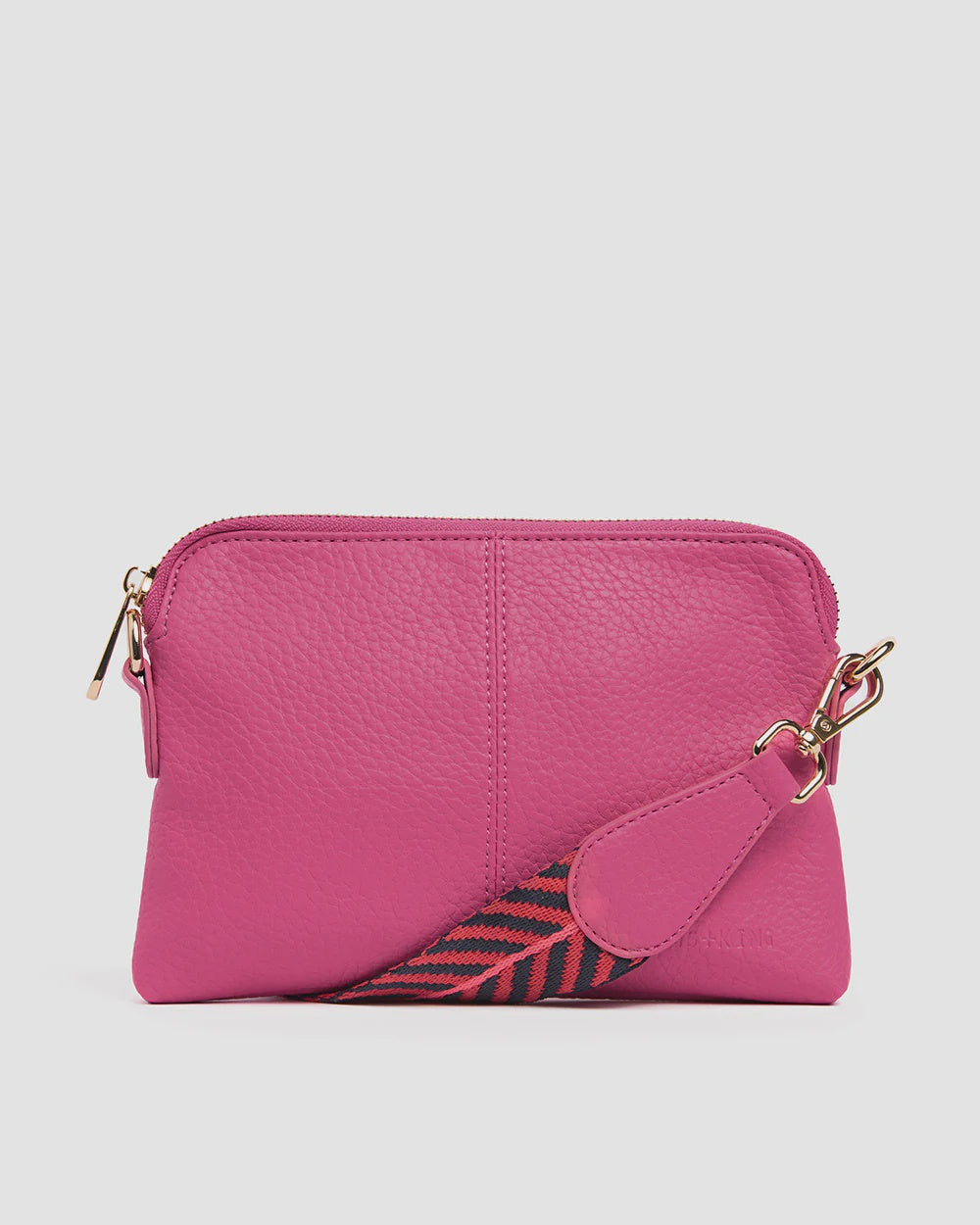 Bowery Crossbody Petite Wallet - Fuchsia