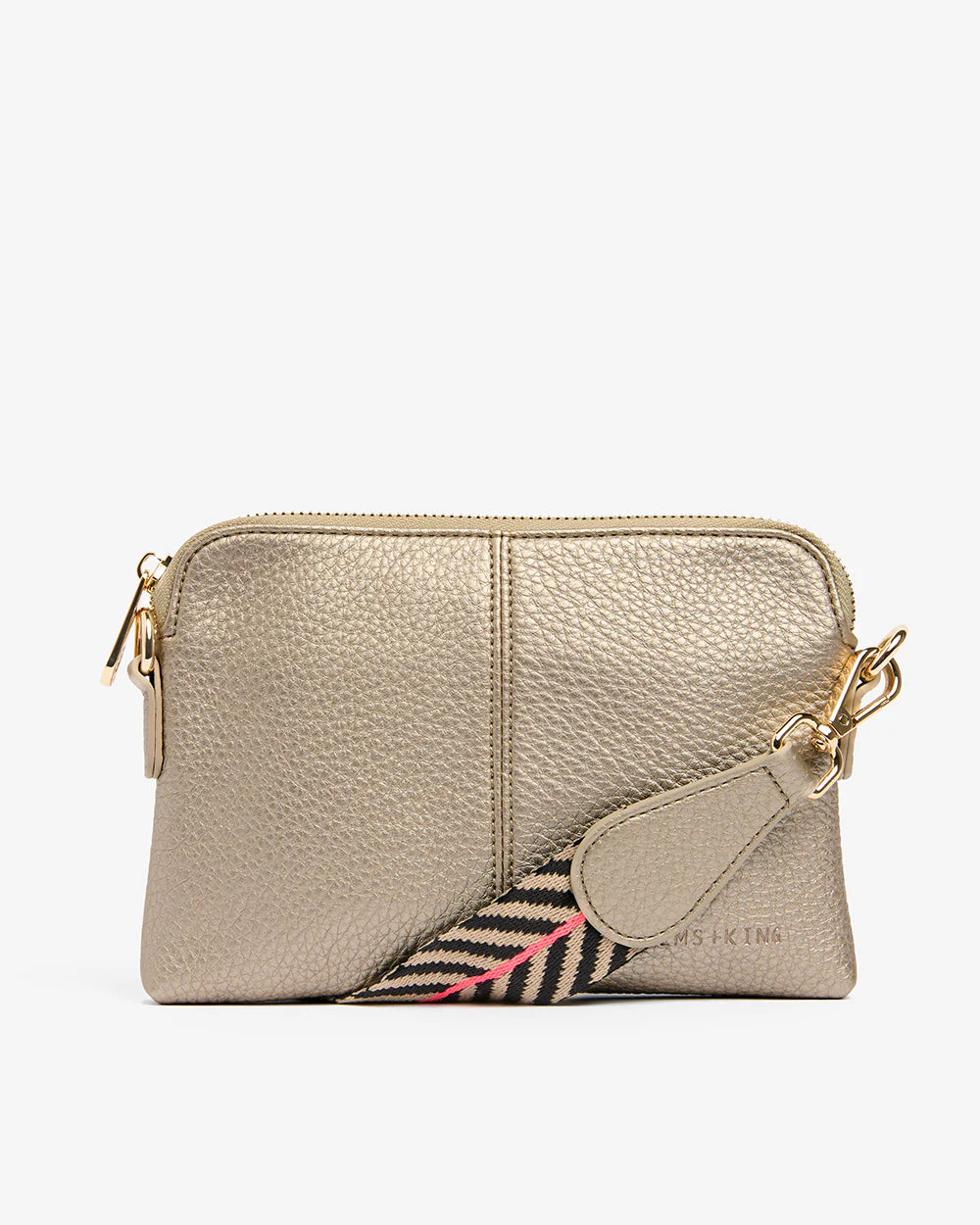 Bowery Crossbody Bag - Gold Crinkle - Petite