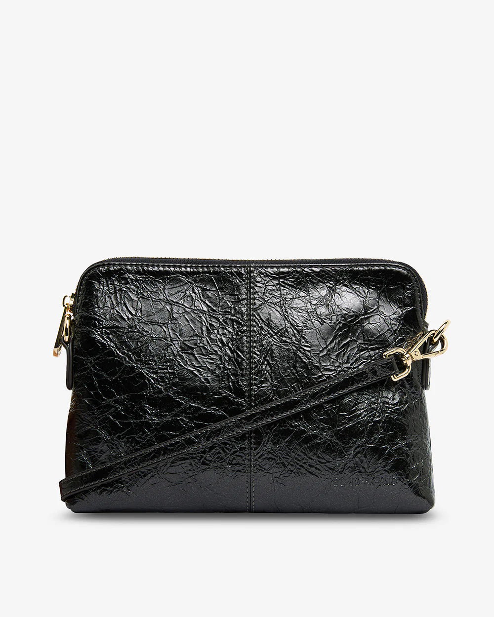 Bowery Crossbody Bag - Charcoal Crinkle