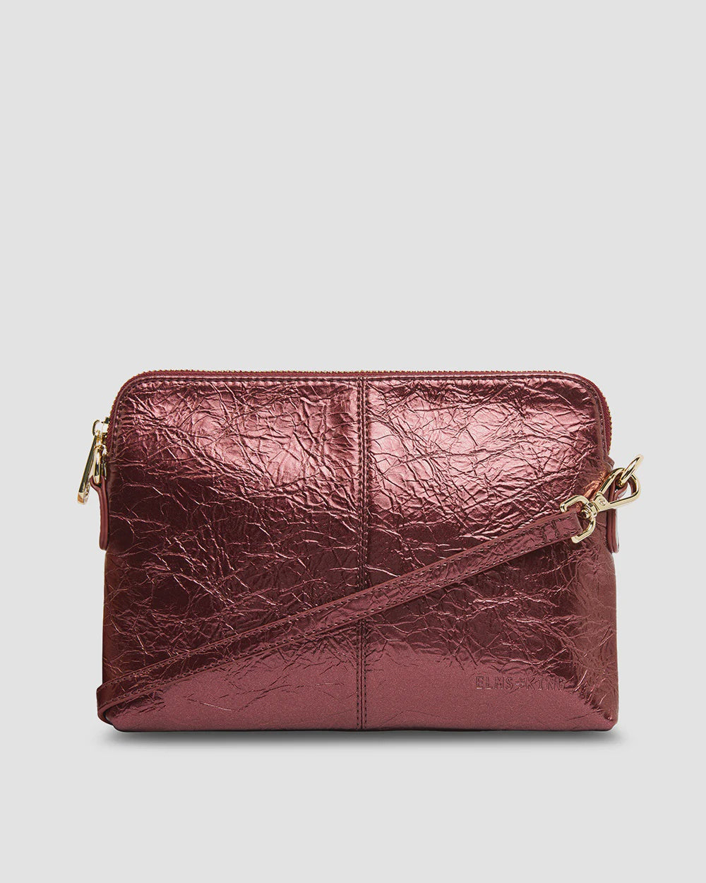 Bowery Crossbody Bag - Plum Crinkle