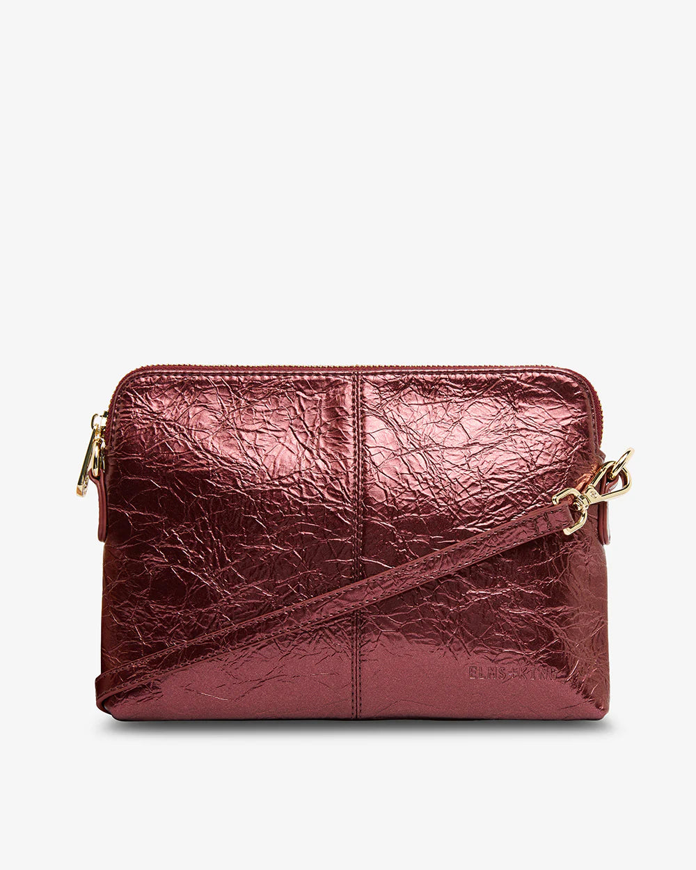 Bowery Crossbody Bag - Plum Crinkle