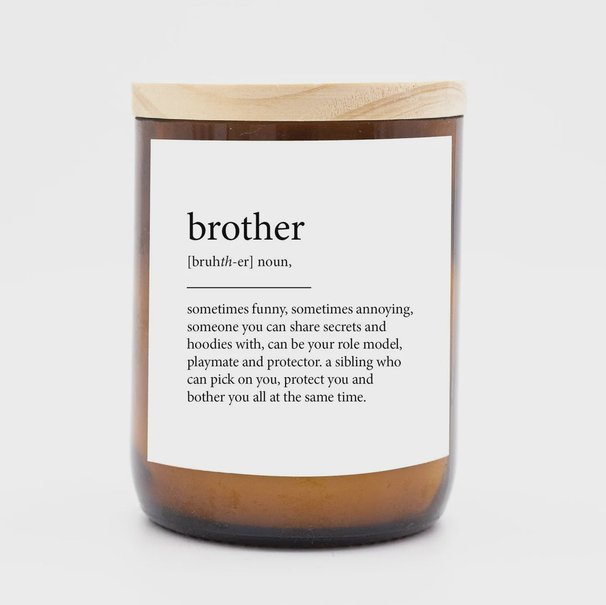 Dictionary Candle - Brother