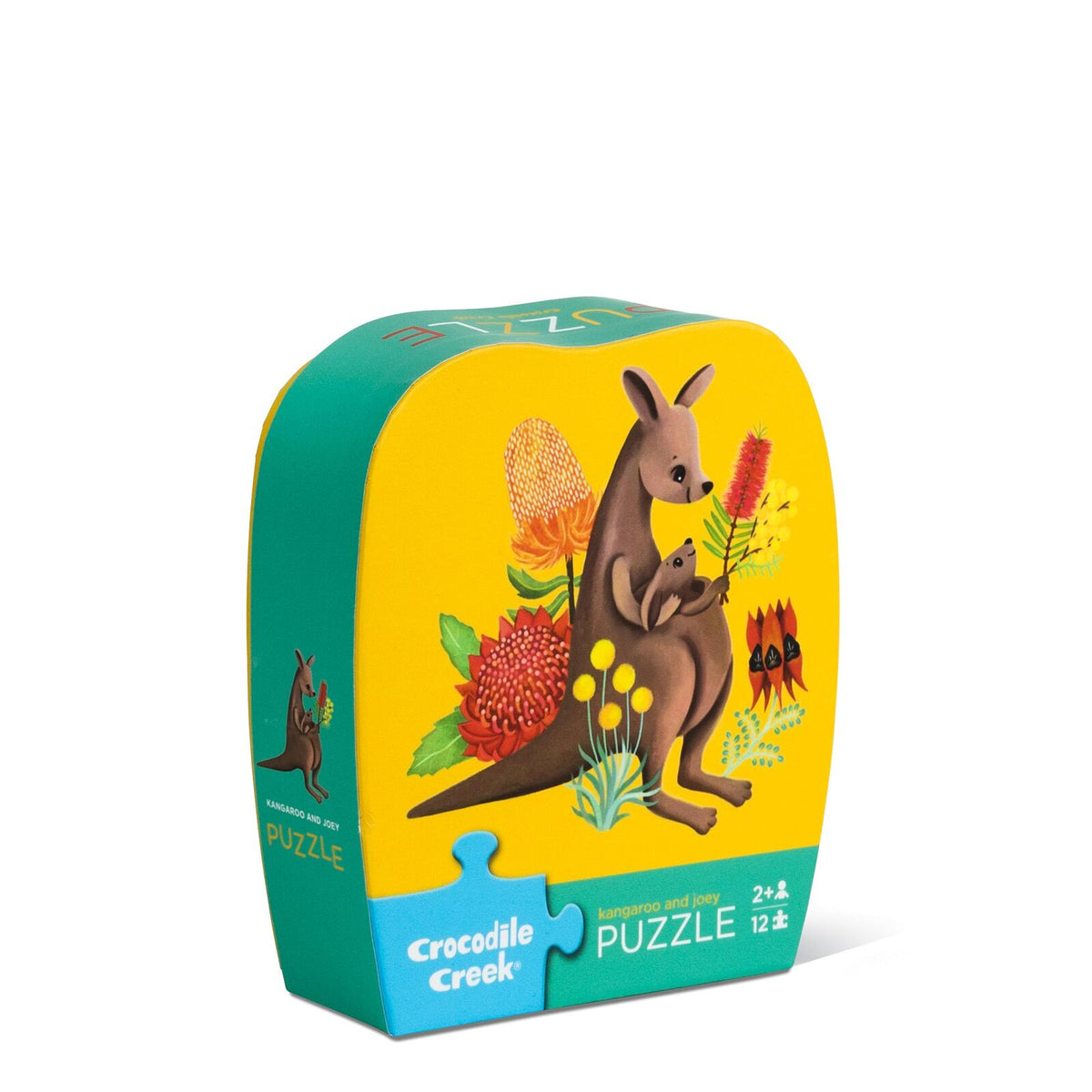 Mini Puzzle 12 pc - Kangaroo &amp; Joey