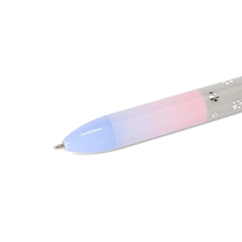 Legami Two-Colour Ballpoint Pen - Click&amp;Clack - Kitty