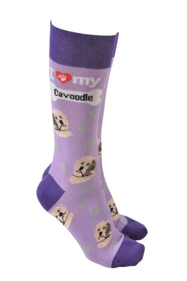 Love My CAVOODLE Socks