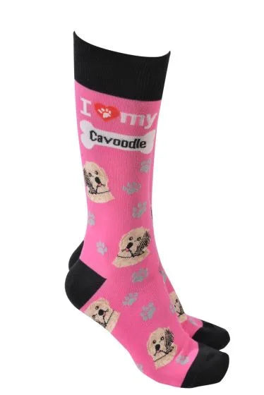 Love My CAVOODLE Socks