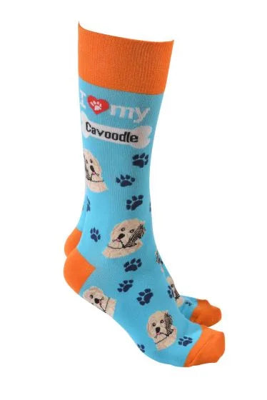 Love My CAVOODLE Socks