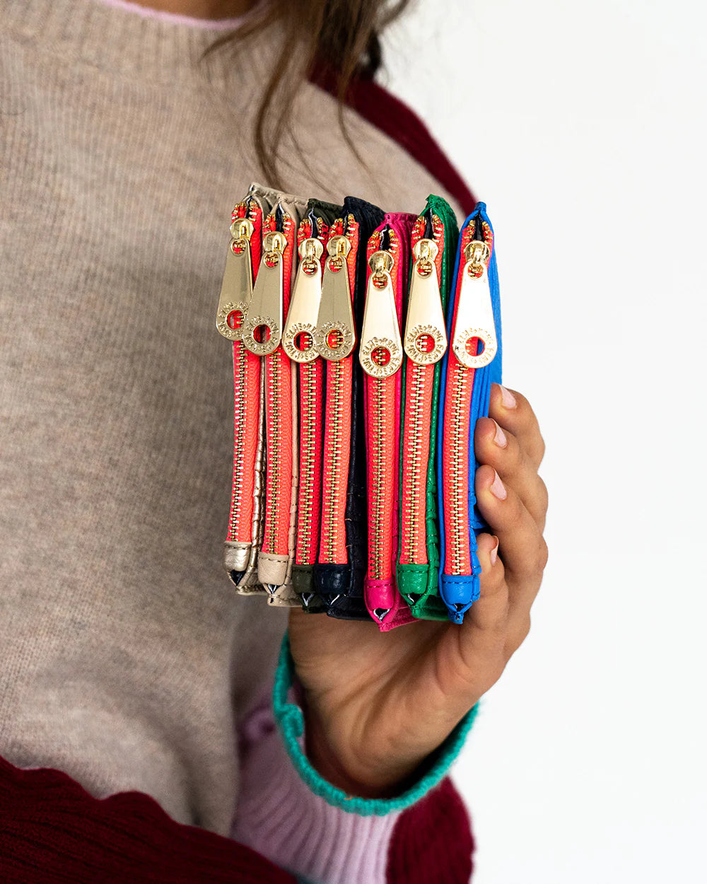Centro Wallet - Silver Crinkle