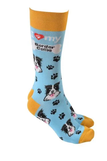 I Love my BORDER COLLIE - Socks