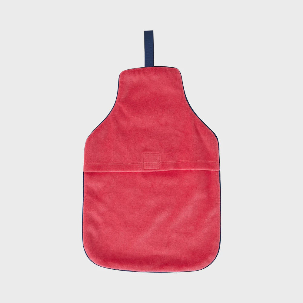 Pink Crush - Velvet Hot Water Bottle Cover - Cosy Luxe