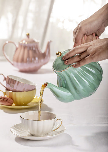 Parisienne Pearl White Cup &amp; Saucer
