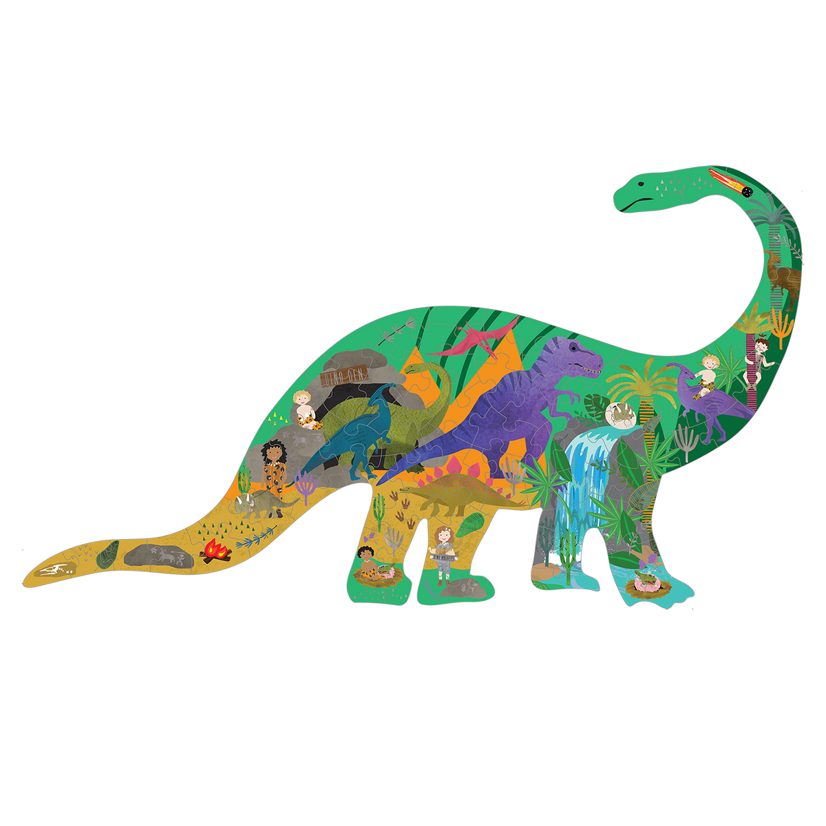 80Pc Jigsaw Puzzle Dinosaur