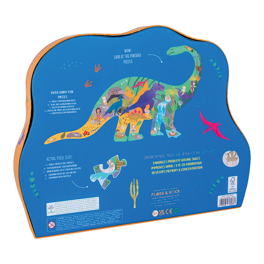 80Pc Jigsaw Puzzle Dinosaur