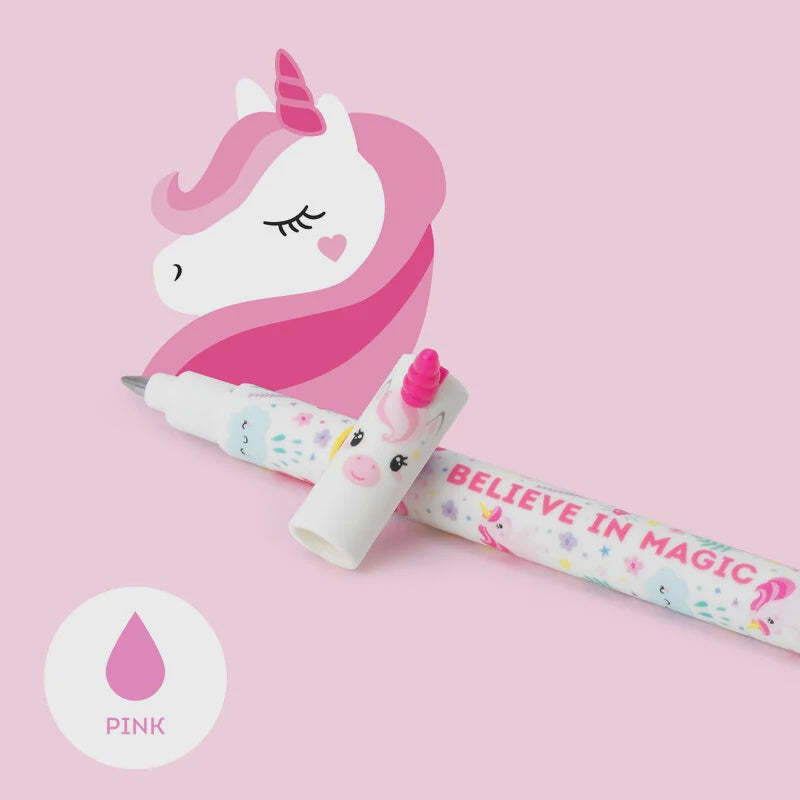 Erasable Pen - Unicorn - Pink