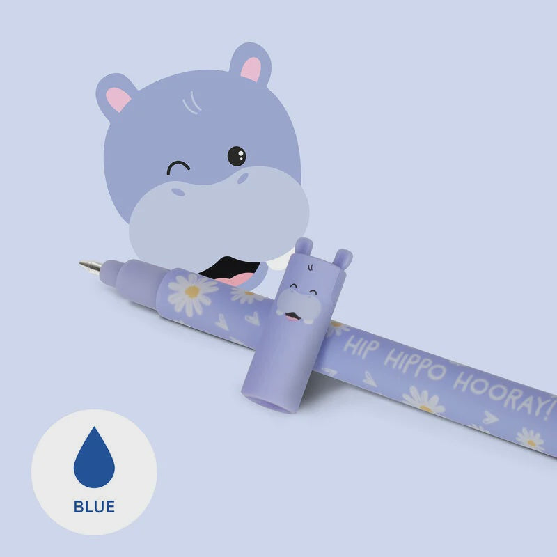 Erasable Pen - Hippo