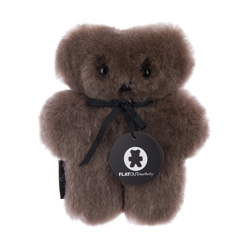 Baby Flat Bear  - Chocolate