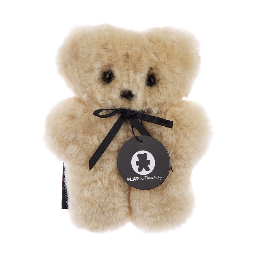 Baby Flat Bear - Honey