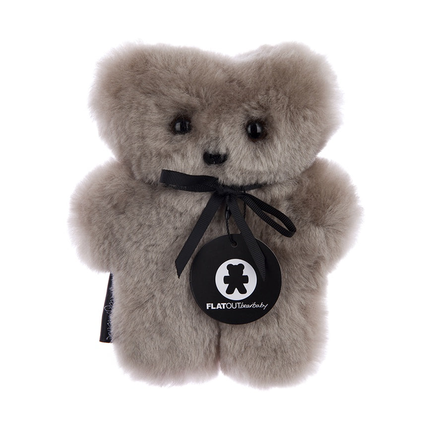Baby Flat Bear - Latte