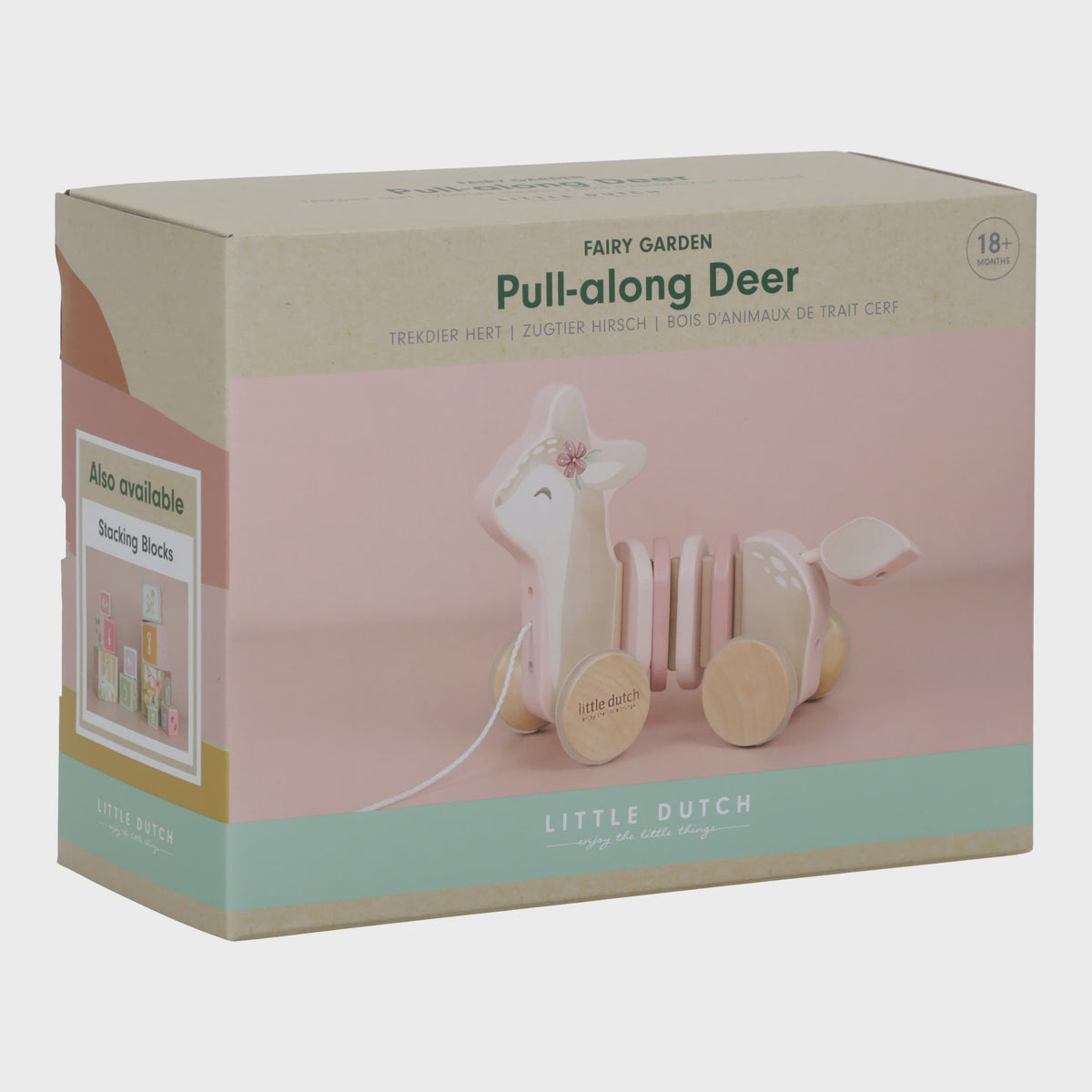 Fairy Garden Pull Along - Deer