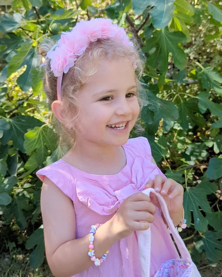 Pink Posy Headband