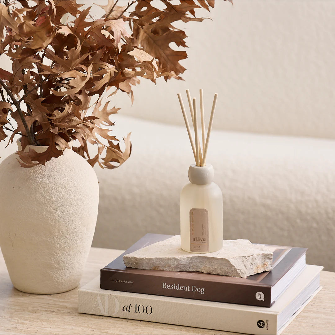 reed diffuser apricot &amp; sweet fig