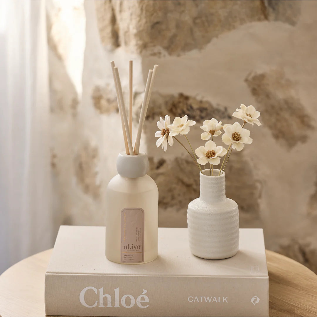 reed diffuser apricot &amp; sweet fig