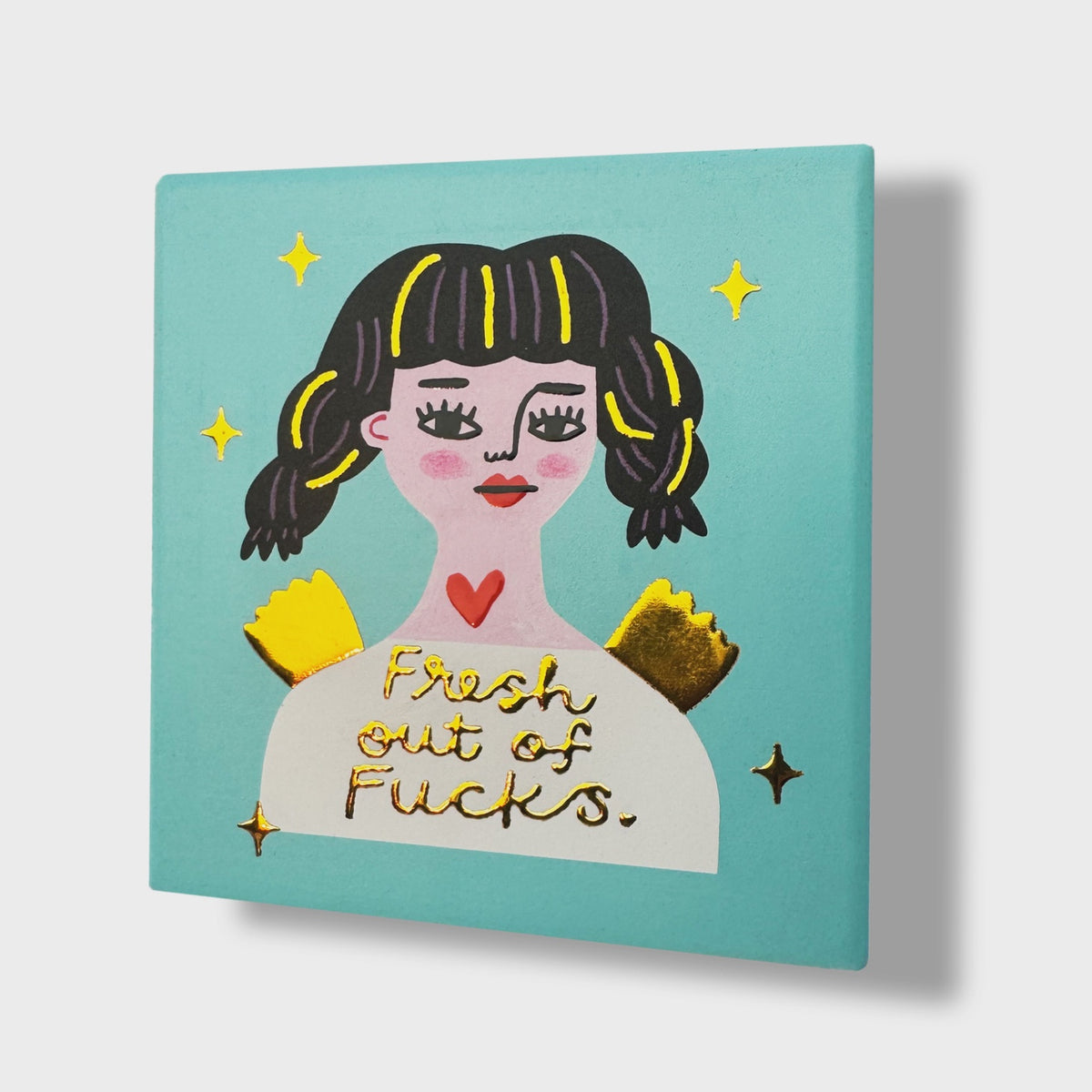Fresh out of F**Ks - Coaster