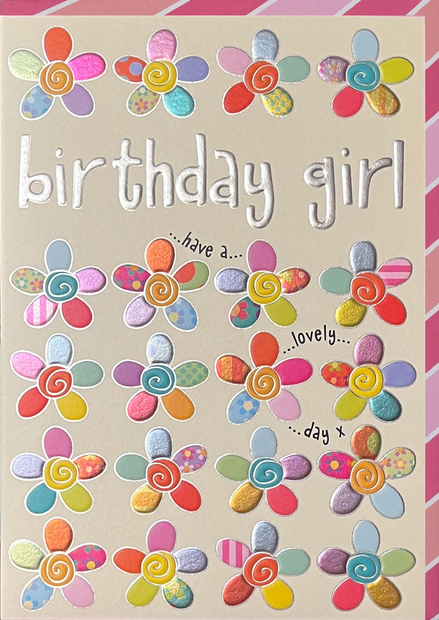 Birthday Girl - Lovely Day - Greeting Card