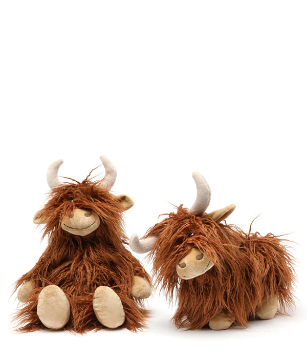 Jellycat charming top highland cow